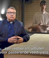 Bart Paepen legt link tussen films en series en religieuze thema’s. © Bisdom Antwerpen