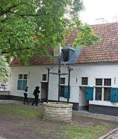 Het kleinste begijnhof van België bood eertijds onderdak aan maximaal acht begijnen. © Bertrand Goethals