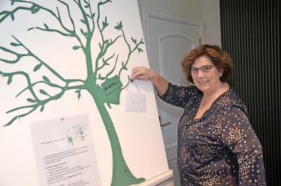 Rita Hilven hoopt dat de feeënboom een begrip mag worden in Vlaanderen. © Tony Dupont