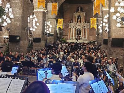 Muzikanten vierden vorige maand in de Filipijnen de 300ste verjaardag van de Johannespassie. © Carl Paolo Hernandez