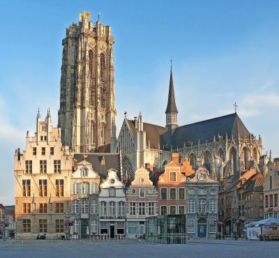 De Sint-Romboutskathedraal in Mechelen krijgt nieuw brandbeveiligingssysteem. © Ad Meskens