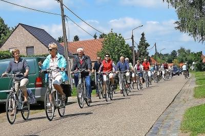 Rustige fietstochten behoren tot de weerkerende activiteiten van Pasar Turnhout. © Rudy Cnaeps