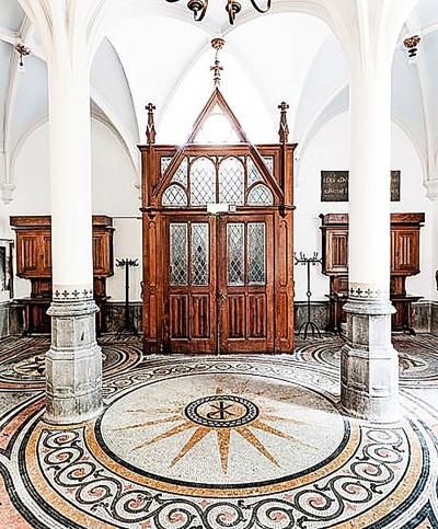 De kerk van de Brabantse Olijfberg onderging de jongste jaren een ingrijpende restauratie. © Open Monumentendag
