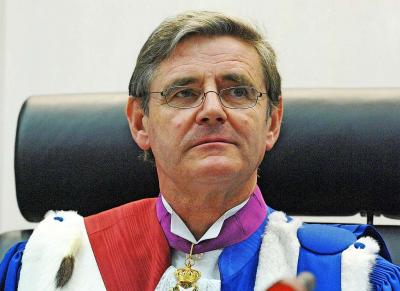 Marc Bossuyt was van 2007 tot 2013 voorzitter van het Grondwettelijk Hof. © Herwig Vergult