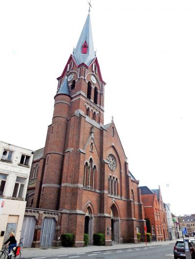 De Sint-Elooiskerk in Kortrijk vandaag. © Beeldbank Kortrijk