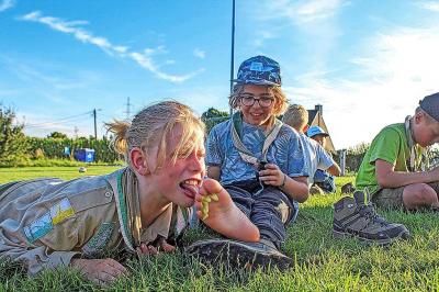 Met deze foto won Scouts & Gidsen Zevergem - De Pinte vorig jaar in ons bisdom. © Scouts Zevergem - De Pinte