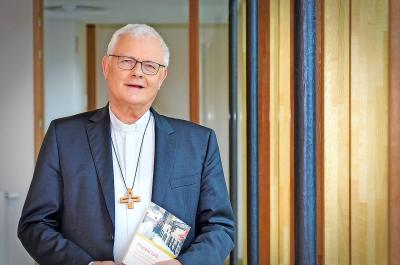 Bisschop Patrick Hoogmartens put inspiratie uit de encycliek Fratelli tutti. © Tony Dupont