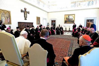 De bisschoppen van Polen klaagden bij de paus dat het Vaticaan hen te streng aanpakt over seksueel misbruik. © Belga Image