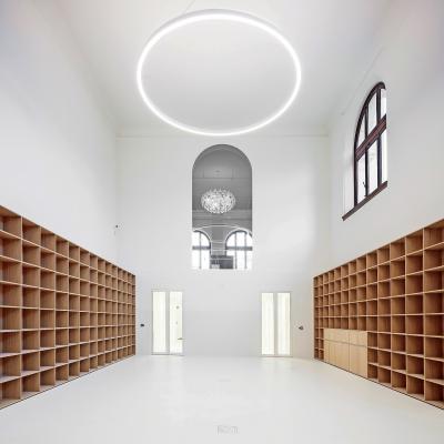 In het nieuwe KMSKA krijgt de bibliotheek met leeszaal een prominente plek. © Karin Borghouts